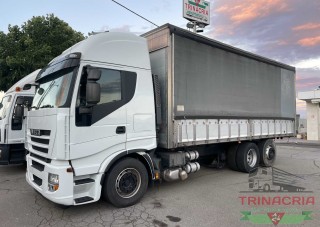 Trinacria Autoveicoli S.r.l. Autocarro Camion Furgone Iveco STRALIS 260S45 motrice 3 assi 2012